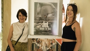 JDL - Behind the Wall - director Deborah Faraone Mennella and protagonist Judith de Leeuw