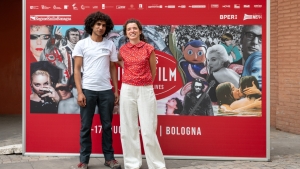 Directors Hazem Alqaddi and Elettra Bisogno for The Roller, the Life, the Fight