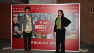 Directors Tito Puglielli and Marta Basso for Che ore sono